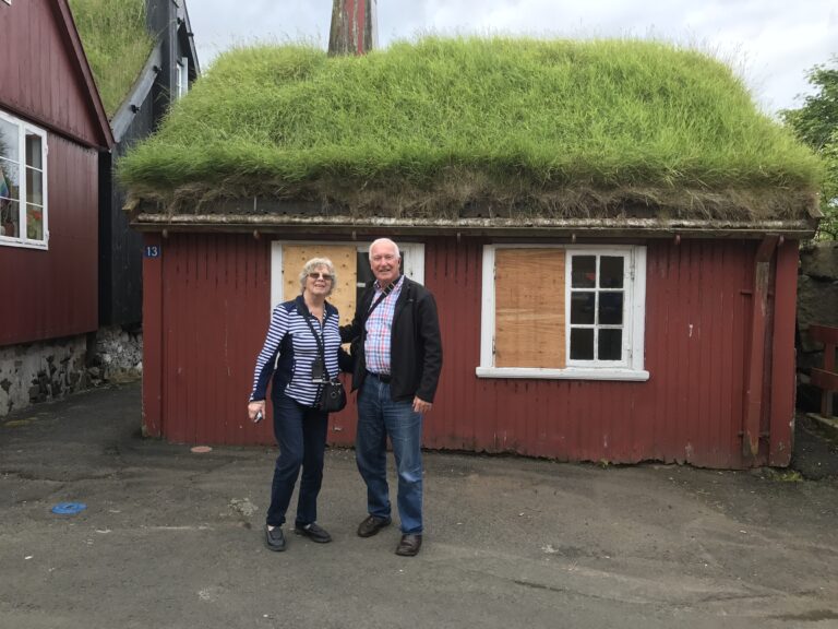 Welbourne and Avril at Torshavn